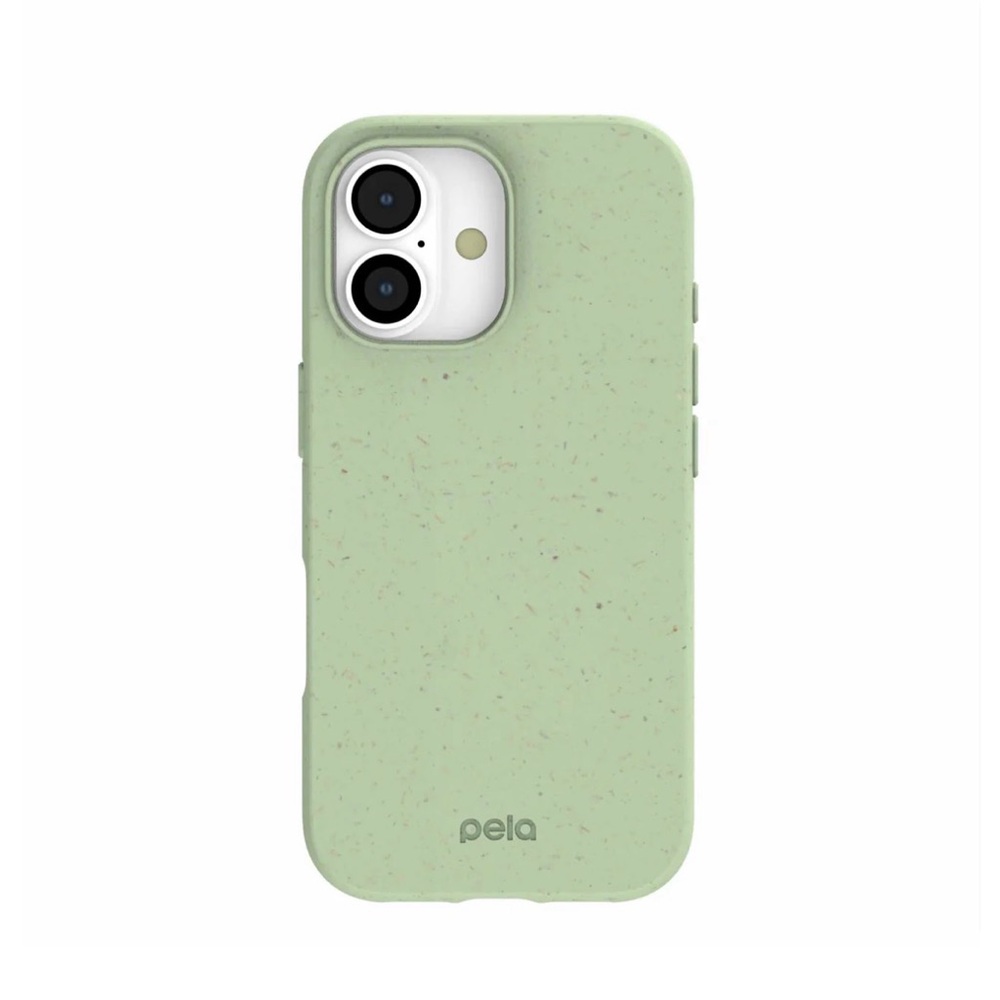 Pela Sage Green Eco-Friendly Phone Case for IPhone 17